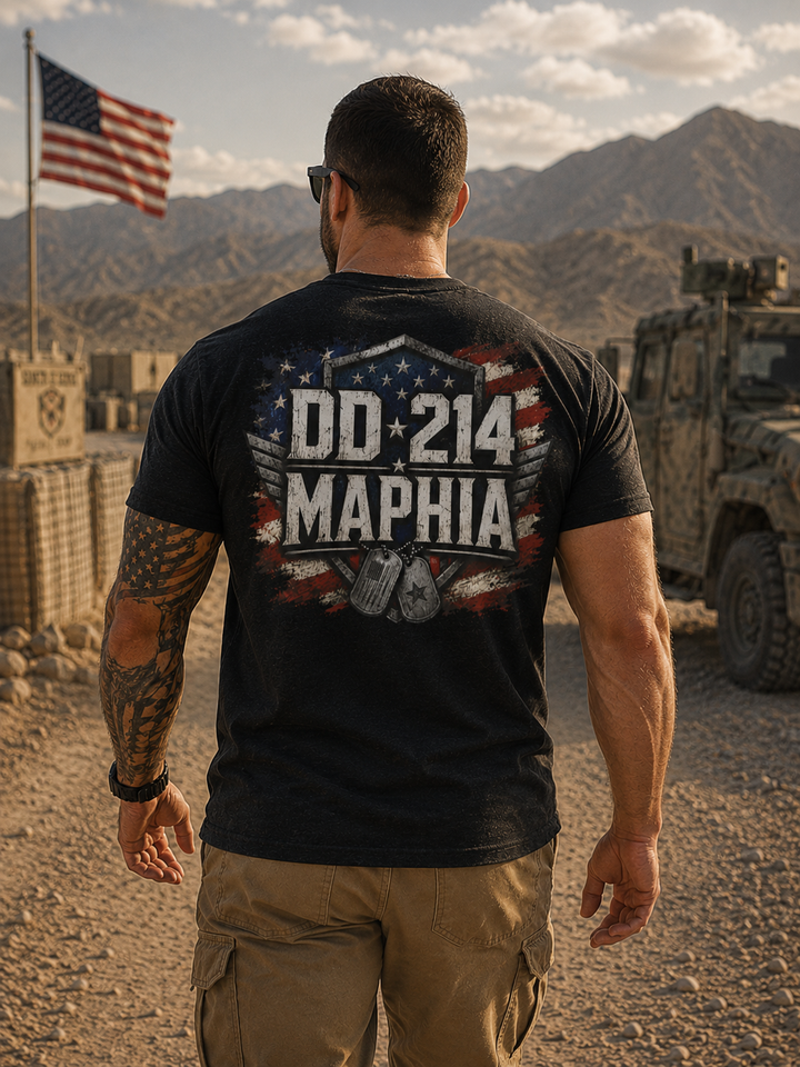 DD-214 Maphia Veteran Shirt
