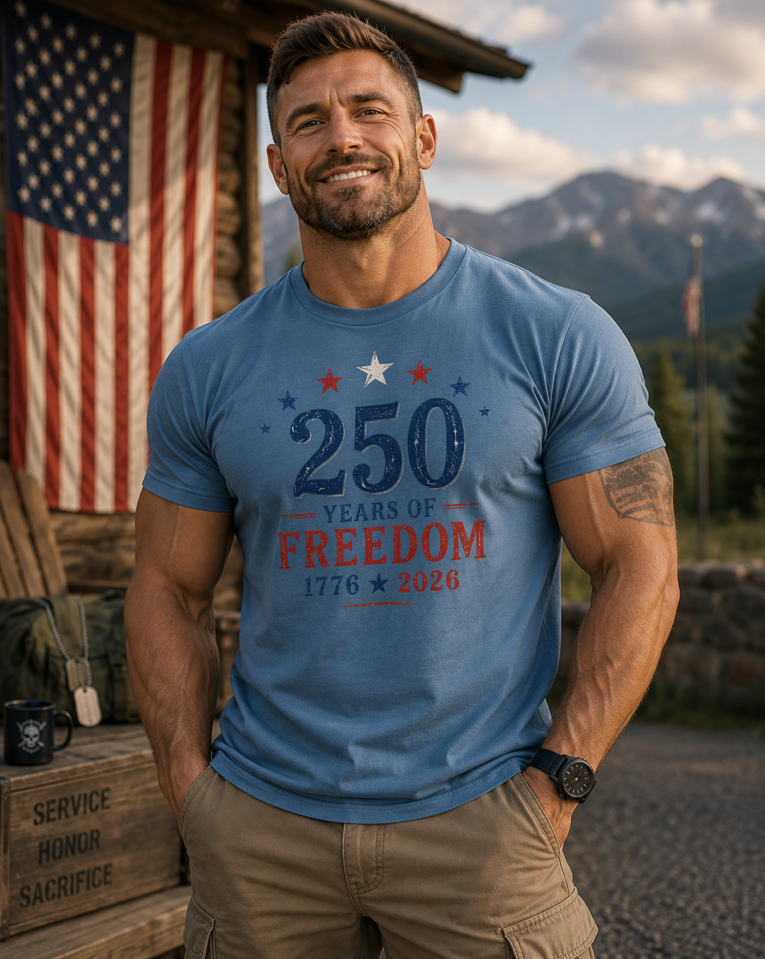 250 Years Strong Tee