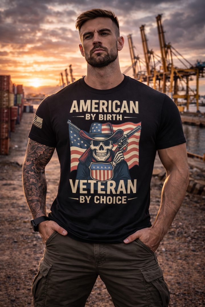 AMERICAN BY BIRTH VETERAN BY CHOICE