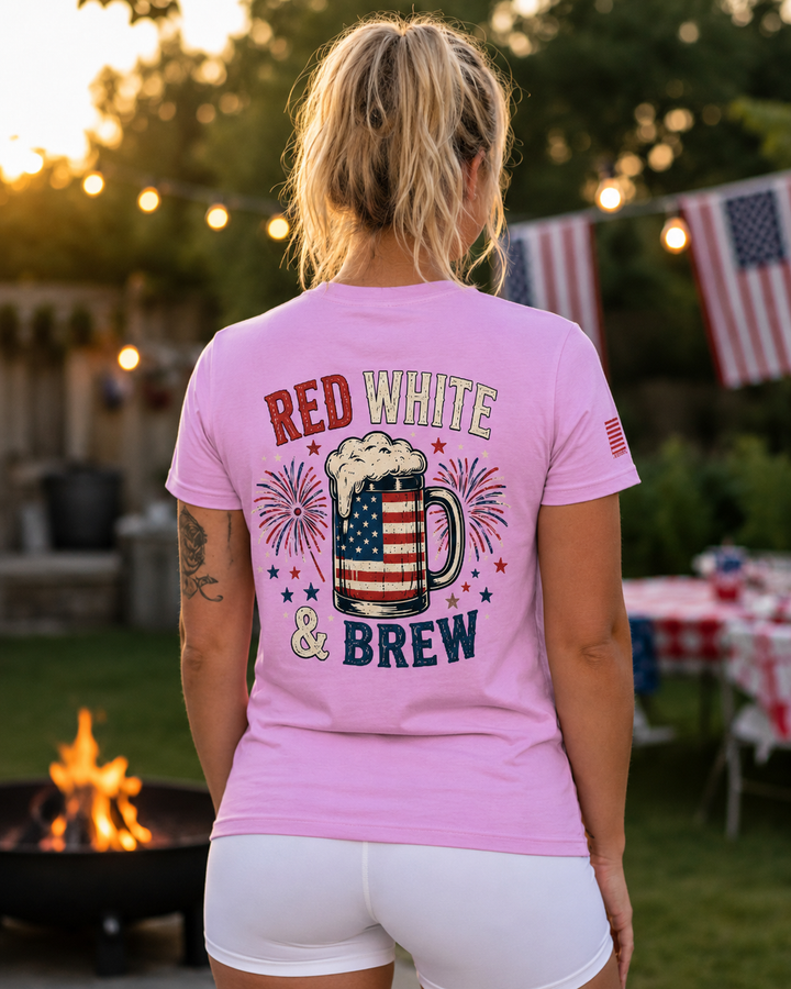 Stars, Stripes & Brew Tee
