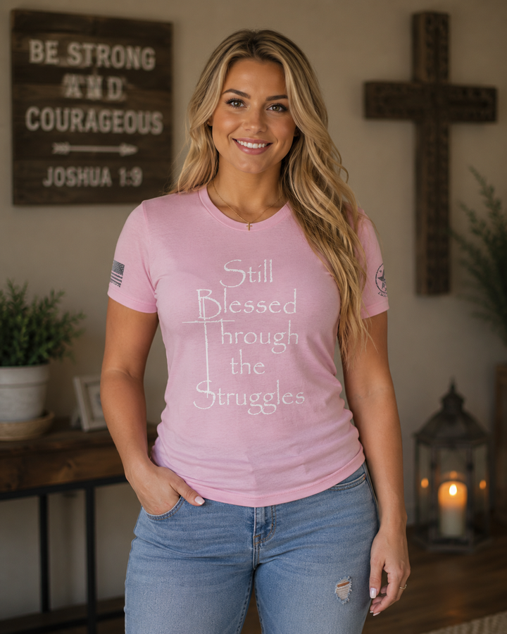Still Standing, Still Blessed Tee