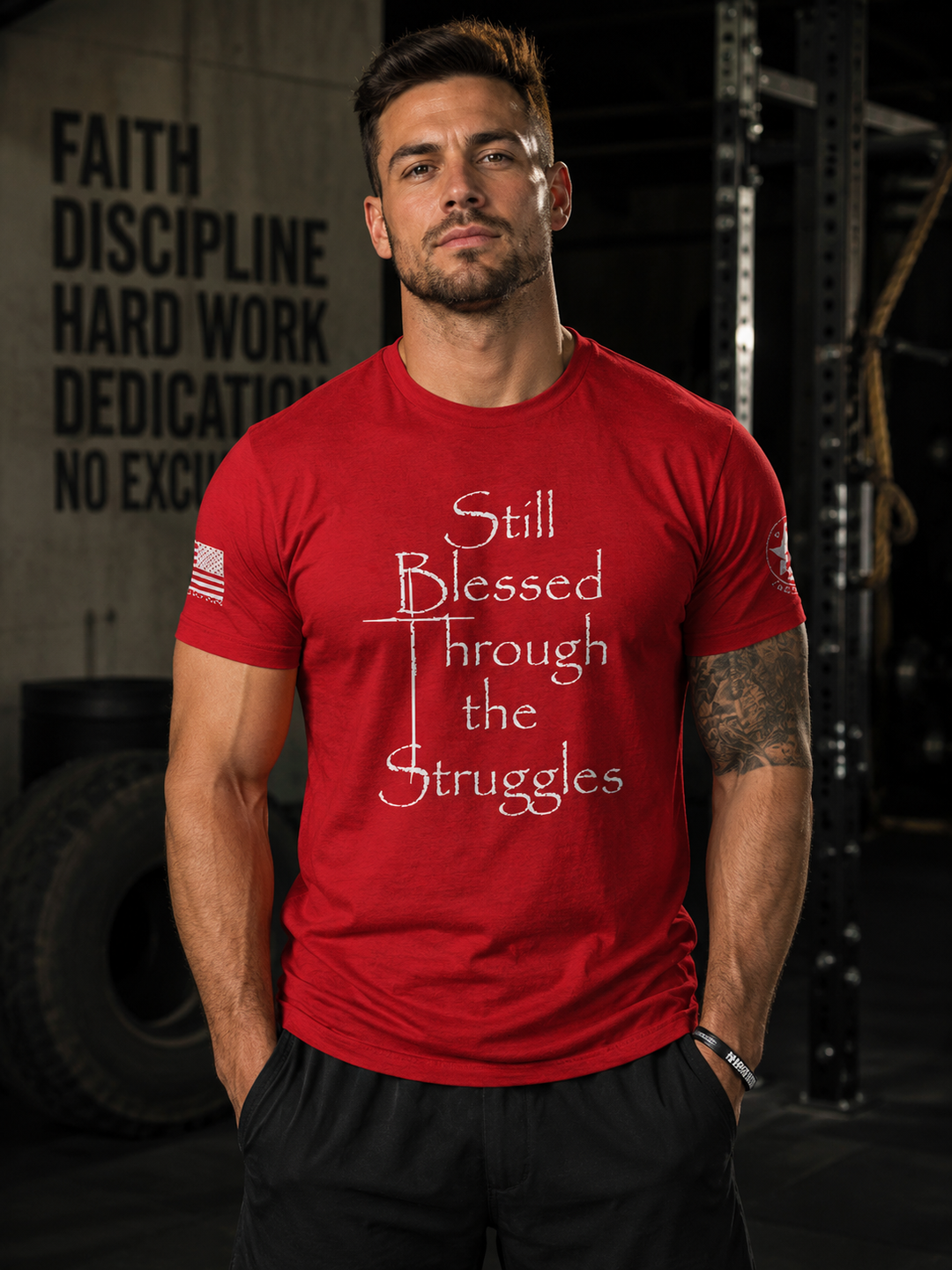 Still Standing, Still Blessed Tee