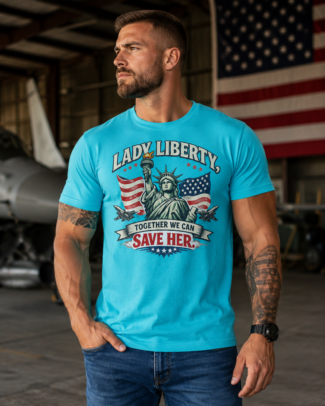 Together We Can Save Her Tee