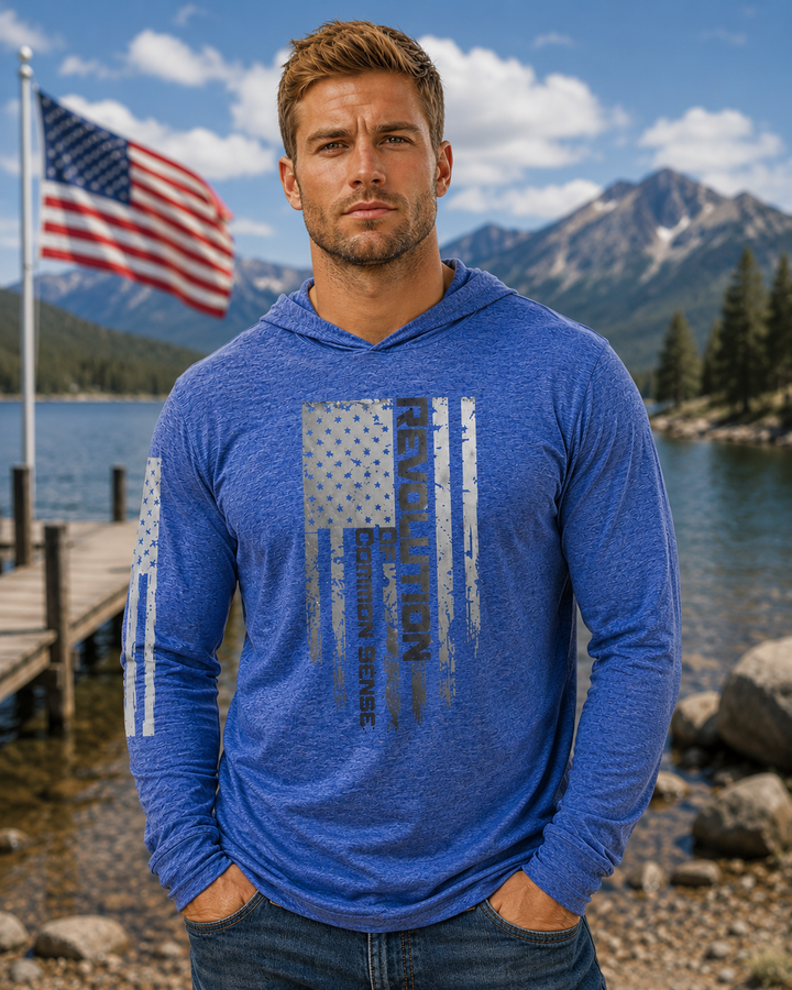 Common Sense Patriot Hooded Tee