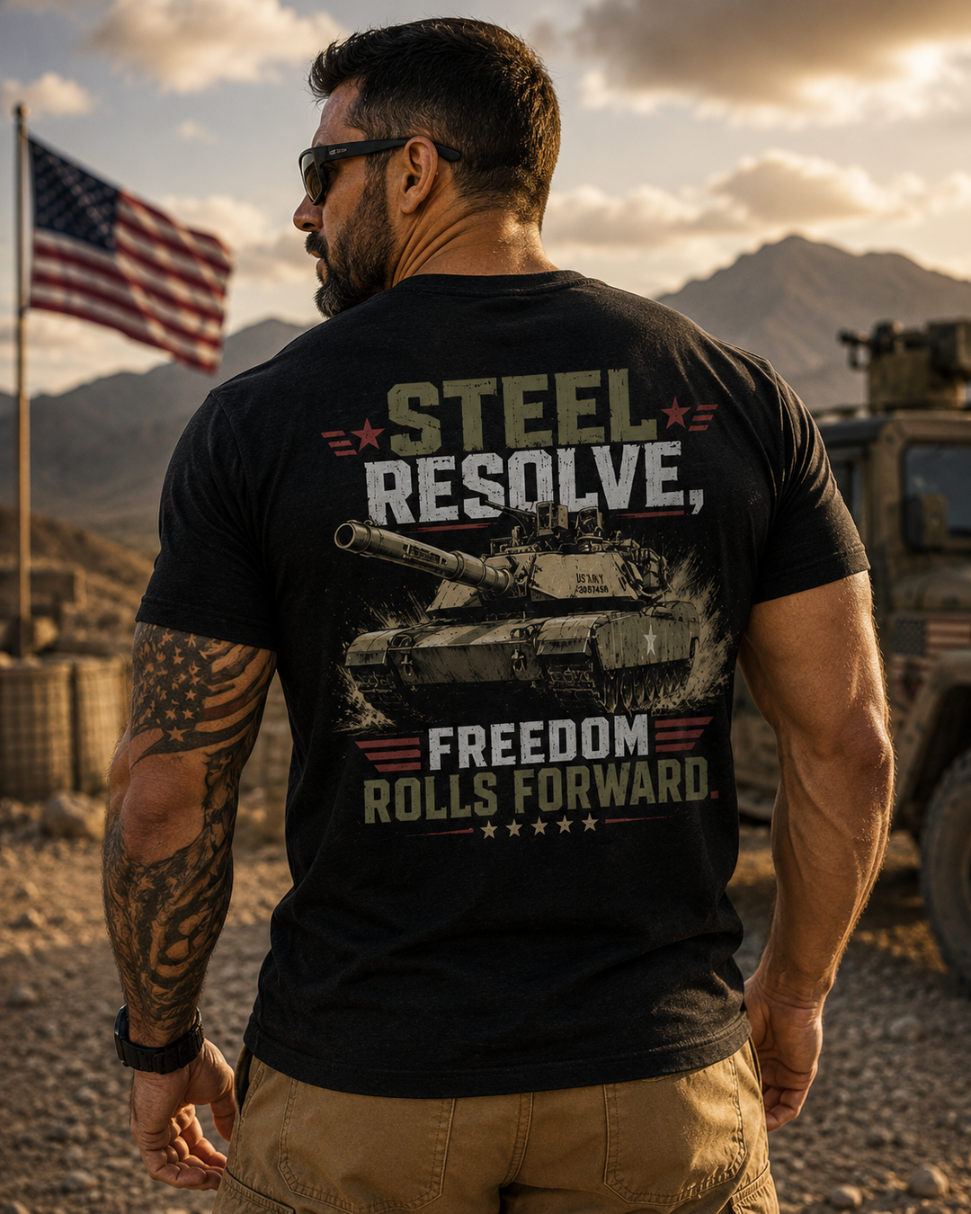 Rolling Freedom Tee