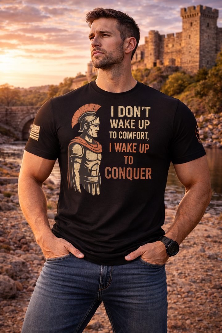 WAKE UP TO CONQUER