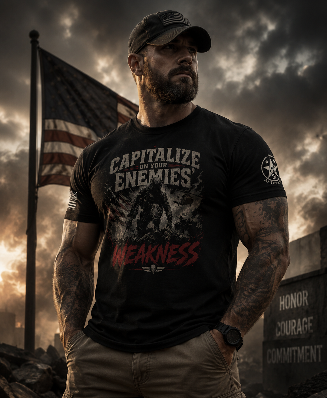 Observe and Strike Tee